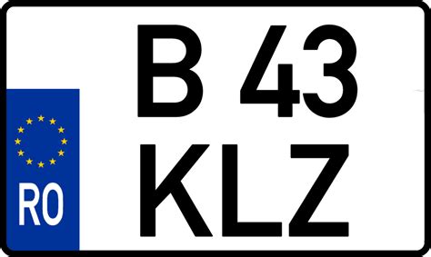 Numerele de înmatriculare auto în România 